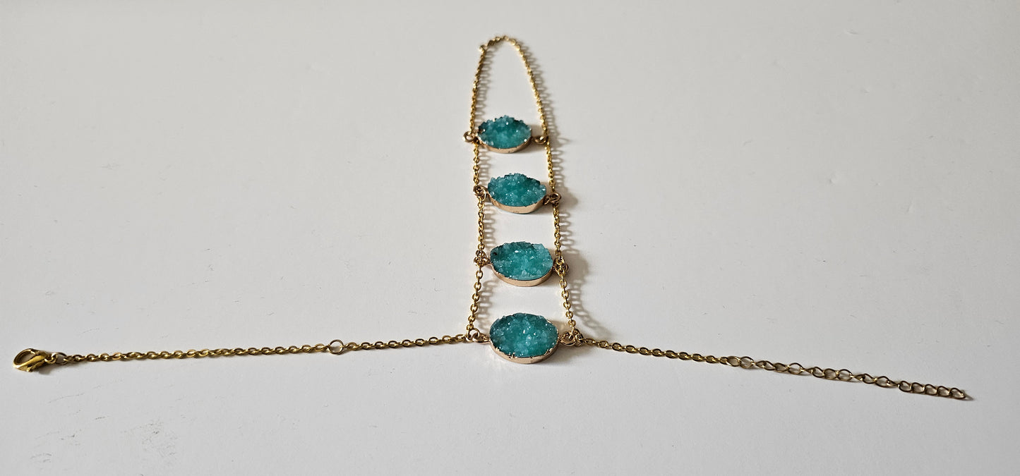 Turquoise Hand Chain