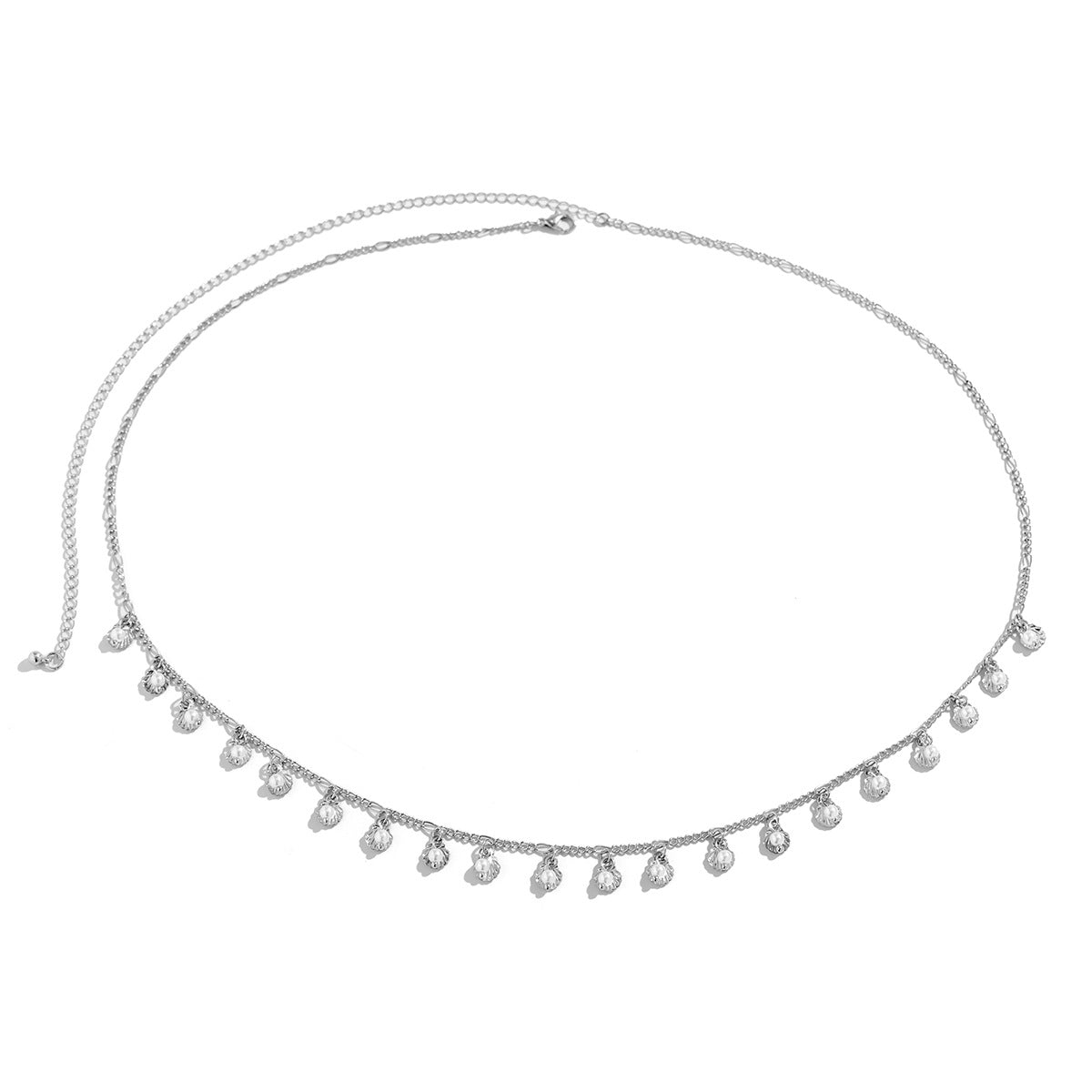 Beach Fan Shell Pearl Waist Chainwaist chain