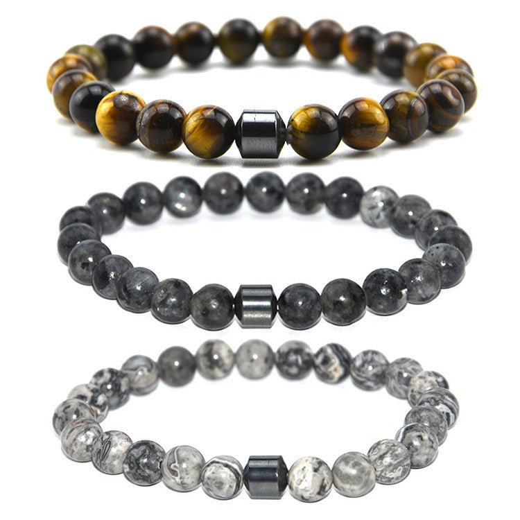 Blackstone Tiger Eye Bead BraceletBracelet