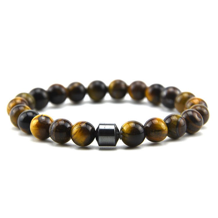 Blackstone Tiger Eye Bead BraceletBracelet