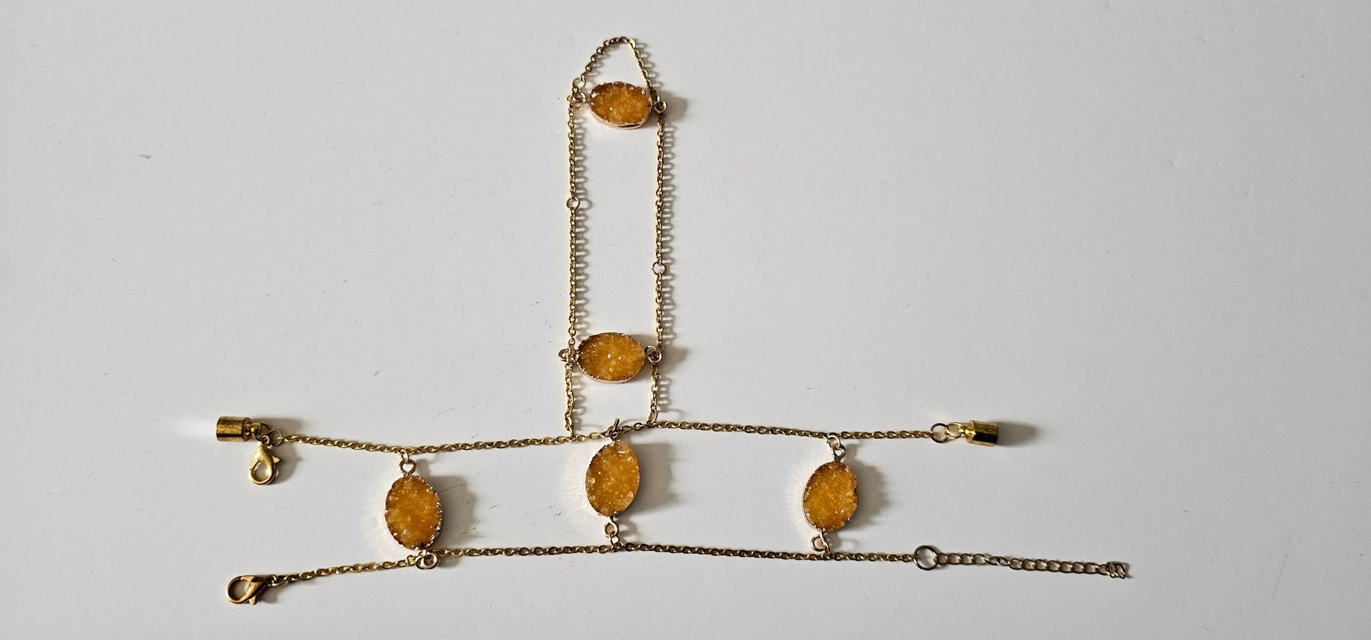 Citrine Hand Chainhand chain