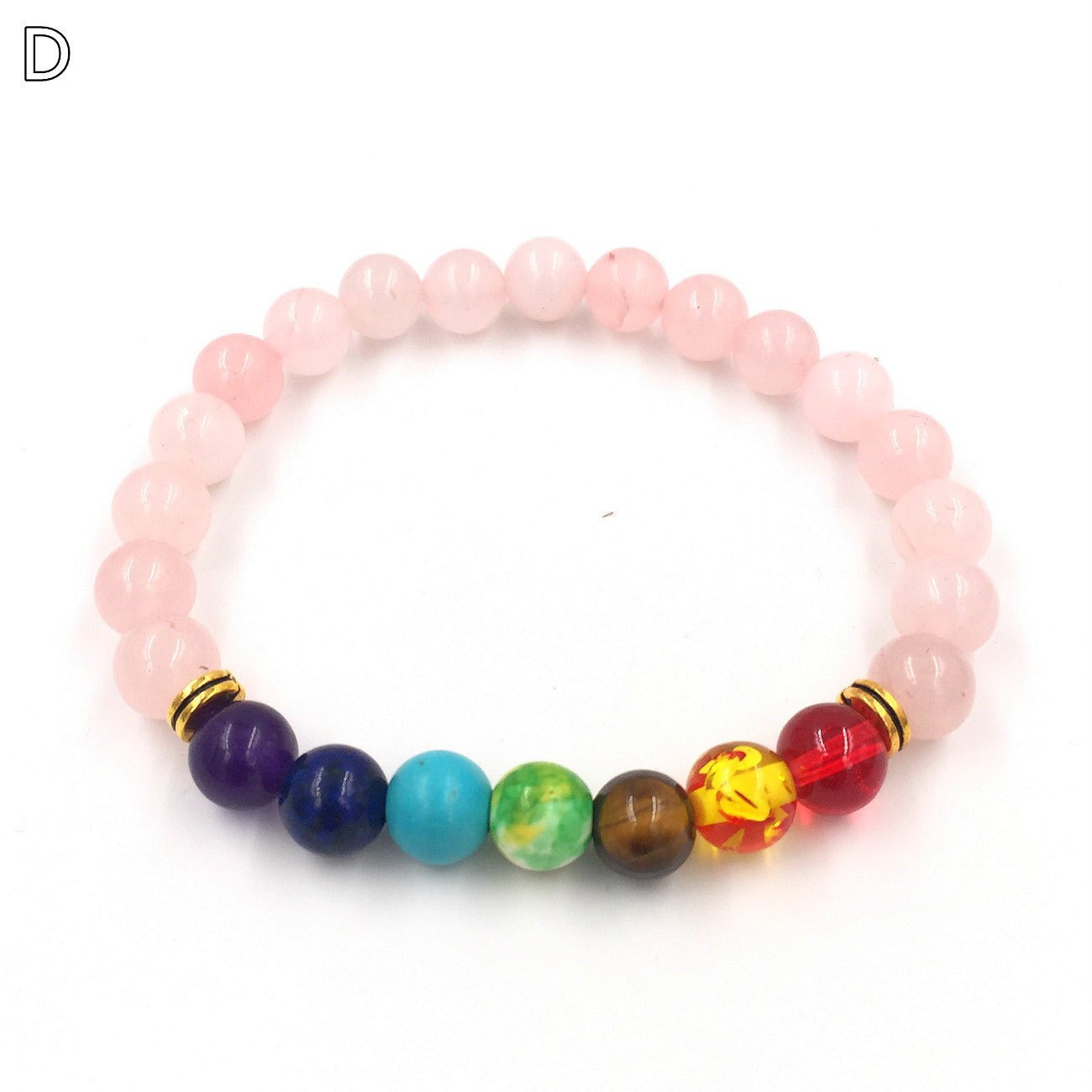 Colorful Volcanic Stone Beads BraceletBracelet