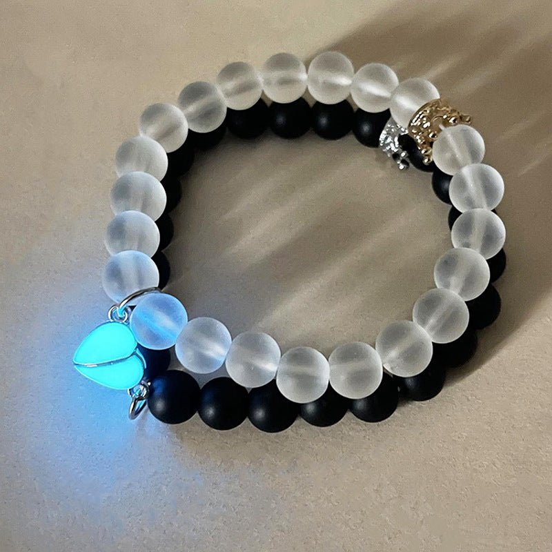 Couple Crown Luminous Heart Luminous BraceletBracelet