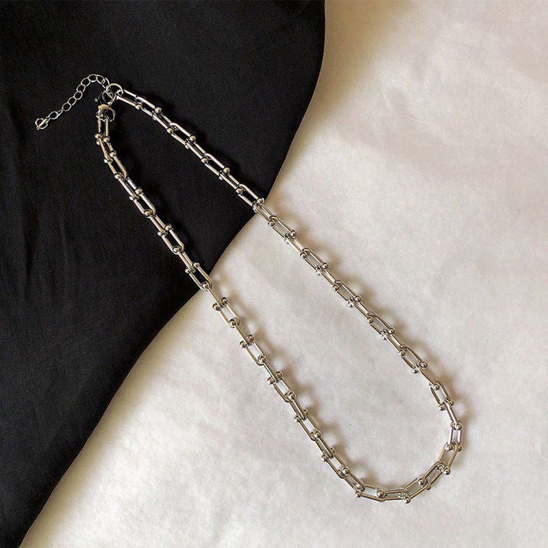 Exaggerated Clavicle Chain Hip Hop Sweater Chain ChainNecklace