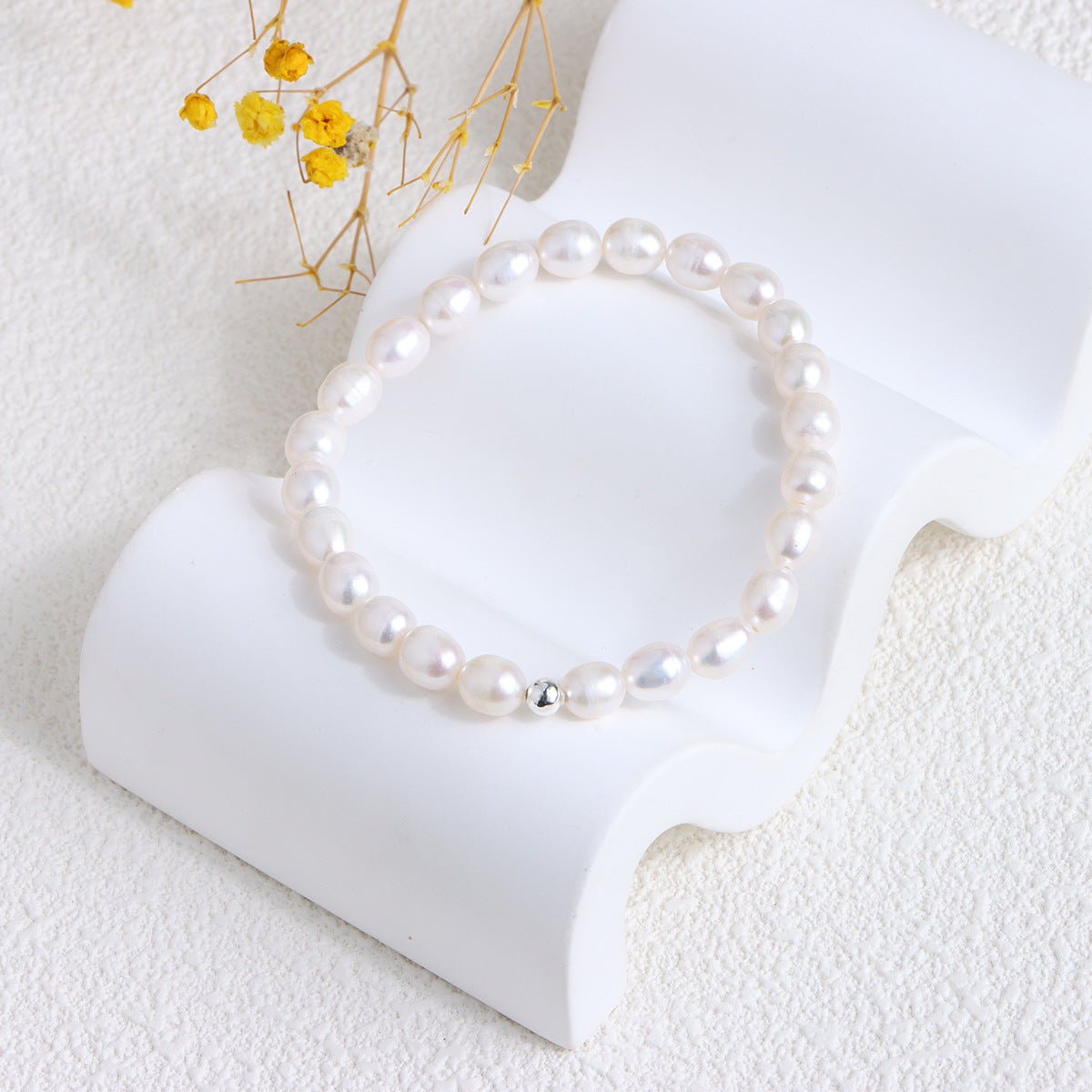 Freshwater Pearl Bracelet Female 14k Real GoldBracelet