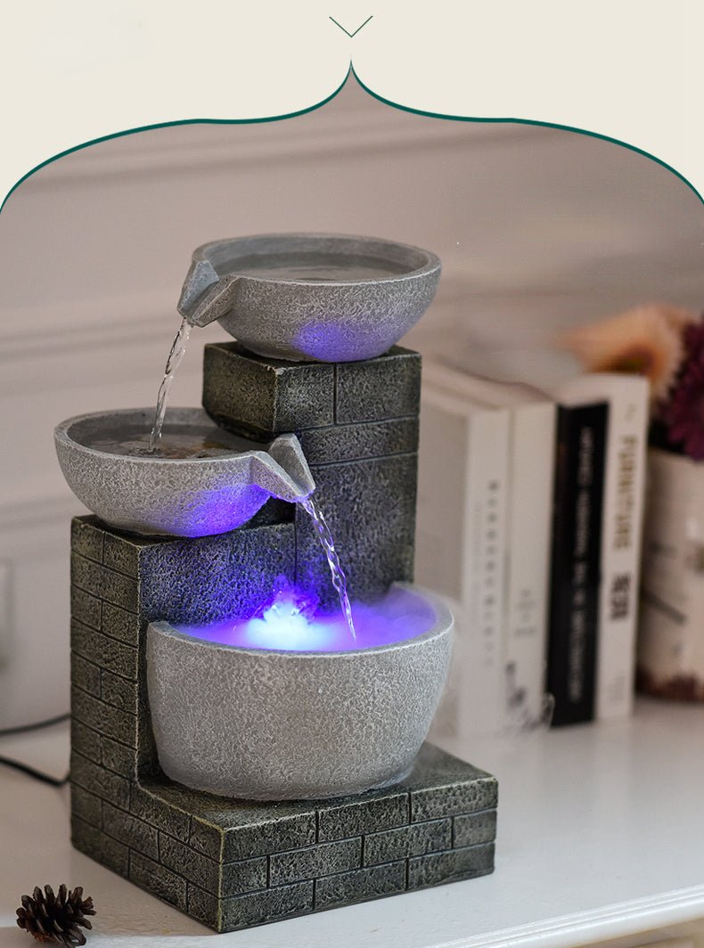 Modern Simple Desktop Fountain HumidifierWellness Product