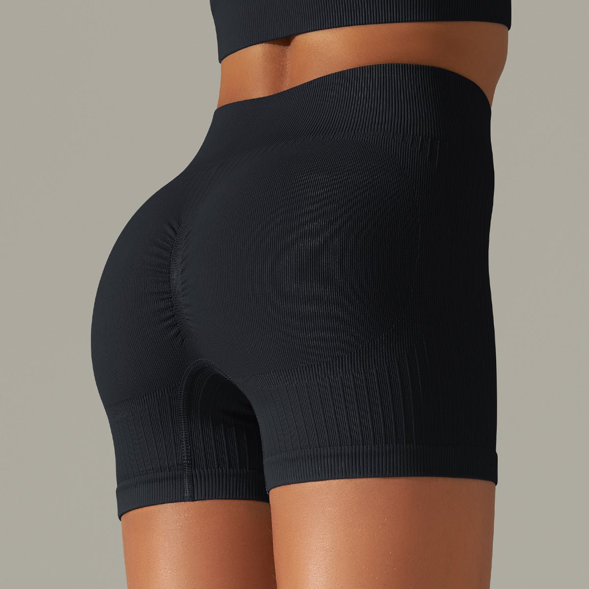 Seamless Thread Knitted Yoga Pants High Waist Hip LiftSports Clothings