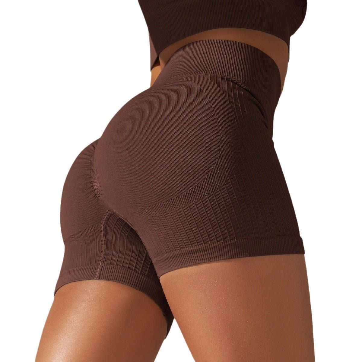 Seamless Thread Knitted Yoga Pants High Waist Hip LiftSports Clothings