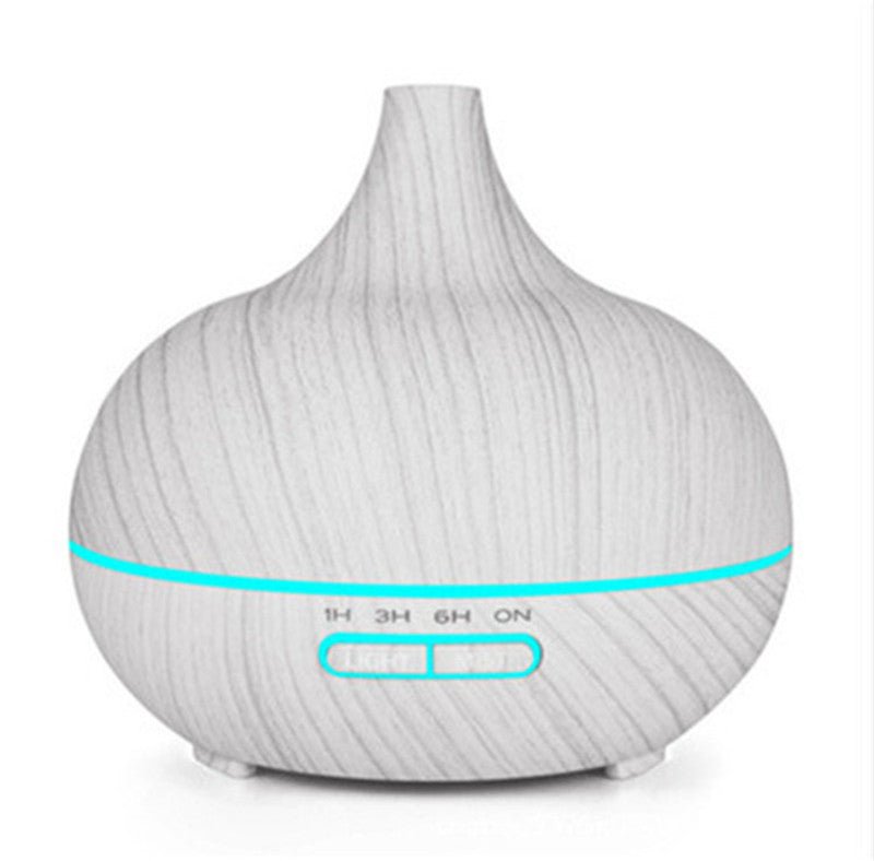 Ultrasonic Aroma Diffuser Humidifier Wood GrainWellness Product