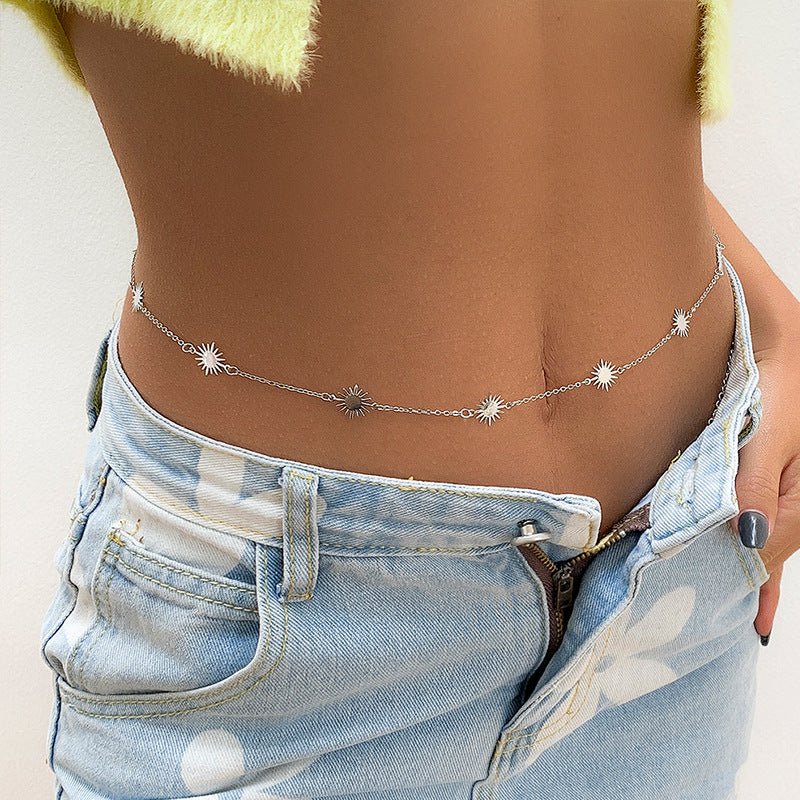 Waist Casual Beach Style Single Layer Long Body ChainWAIST chAIN