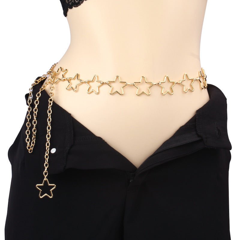 Women's Hollow XINGX Decoration Body Chains SimpleBody Chain